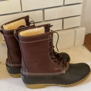 Timeless Shearling Lined Bean Boots